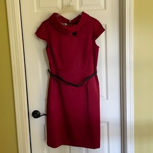 Dress Barn Deep Red Dress